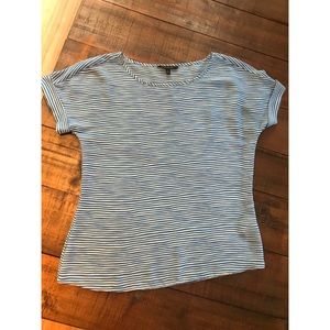 Banana Republic Striped Chiffon Blouse